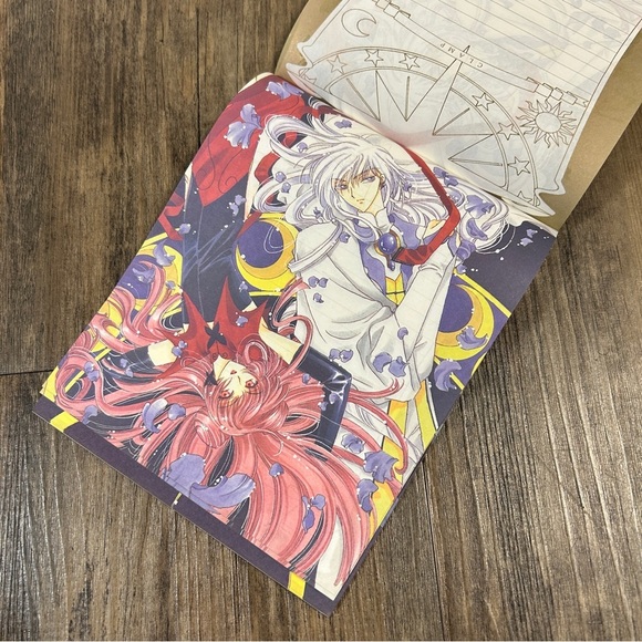 Cardcaptor Sakura Nakayoshi 1999 Art Big Memo Pad CLAMP - Picture 3 of 4